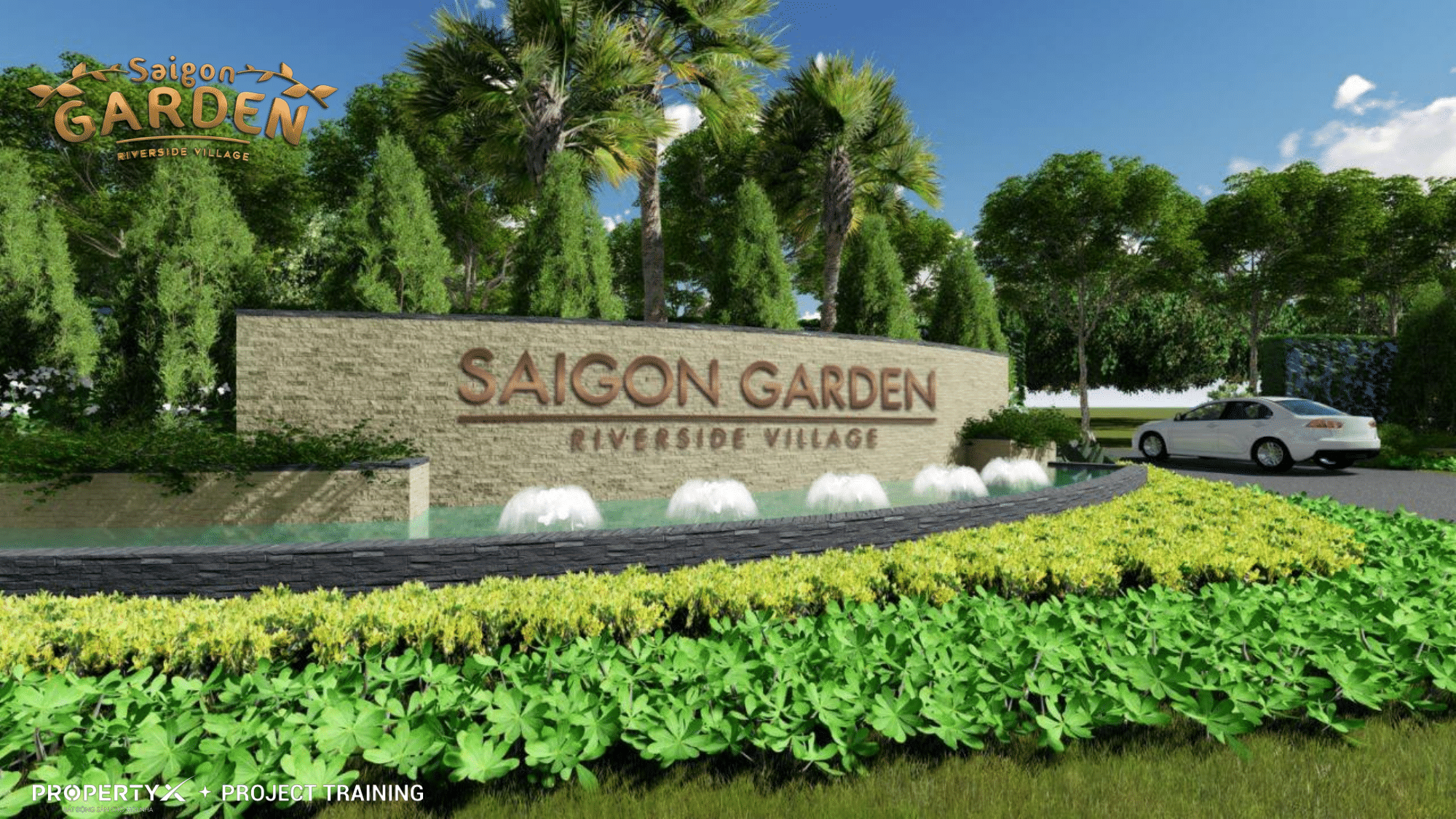 Hình ảnh thi công Saigon Garden Riverside Village đến 12-08-2019